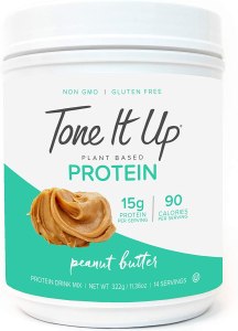 Tone It Up Plant Based Peanut Butter Protein Powder